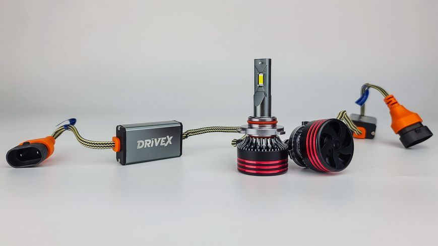 Світлодіодні лампи DriveX FE-01 HB4/9006 57W CAN 9-32V 6K DX-1717 фото