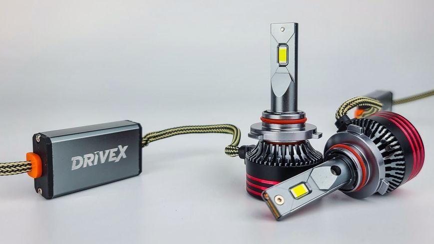 Світлодіодні лампи DriveX FE-01 HB4/9006 57W CAN 9-32V 6K DX-1717 фото