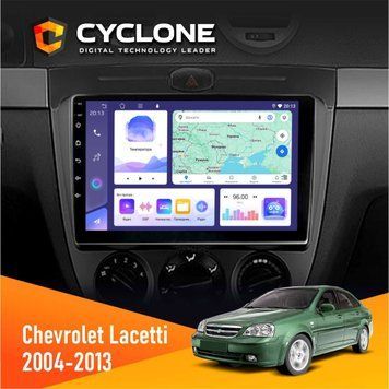 Штатна магнітола Chevrolet Lacetti 2004-2013 Cyclone C9-008 4x64, DSP НФ-00006941 фото