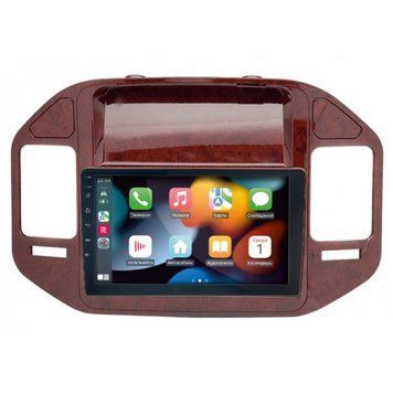 Штатна магнітола Mitsubishi Pajero 1999-2006 Wood Cyclone C9-011 4x64, DSP НФ-00007077 фото