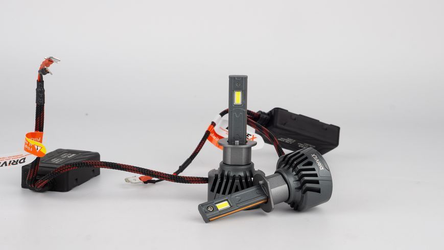 LED лампи автомобільні DriveX LED лампи серії AL-15 PRO H1 65W 9-60V 5.5K к-т. DX-24080 фото