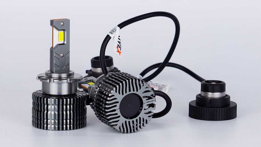 Світлодіодні лампи DriveX D2 DLX NEW series 50W 6000K CAN під штатний блок DX-1350 фото