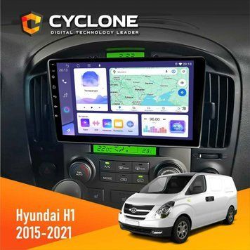 Штатна магнітола Hyundai H-1 2015-2021 Cyclone C9-008 4x64, DSP НФ-00007002 фото