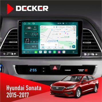 Штатна магнітола Hyundai Sonata 2015-2017 CAN Decker D9-004 6x128, DSP 360, 2k НФ-00007285 фото