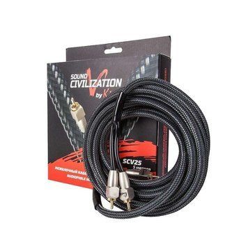 Кабель межблоковый Kicx Sound Civilization SCV25 AR-83206 фото