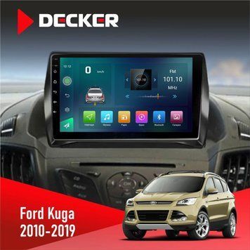 Штатна магнітола Ford Kuga 2013-2019 Decker D9-003 6x128, DSP, 4G, 2k НФ-00004656 фото