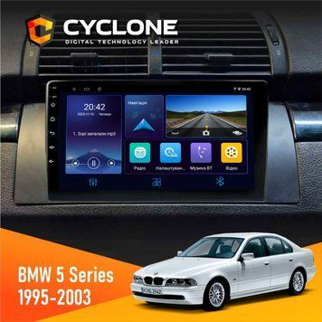 Штатна магнітола BMW 5 Series (E39) 1995-2003 Cyclone C9-006 4x64, DSP, DVR НФ-00002054 фото