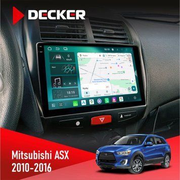 Штатна магнітола Mitsubishi ASX 2010-2016 Decker D10-004 6x128, DSP, 360, 2k НФ-00007352 фото
