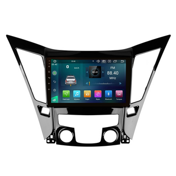 Штатна магнітола Cyclone C9 CPL GSM. 2+32GB. CARPLAY. 4G Hyundai Sonata 2010-2014 з монохромним екраном AR-811640 фото