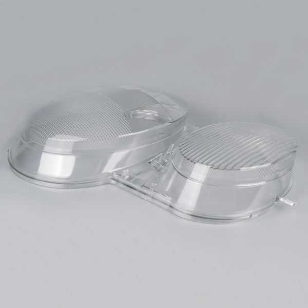 Скло фари AMS для Mercedes-Benz E-Class W210 Halogen 1999-2003 рестайлінг (ліве) 34989 фото