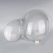 Скло фари AMS для Mercedes-Benz E-Class W210 Halogen 1999-2003 рестайлінг (ліве) 34989 фото 2