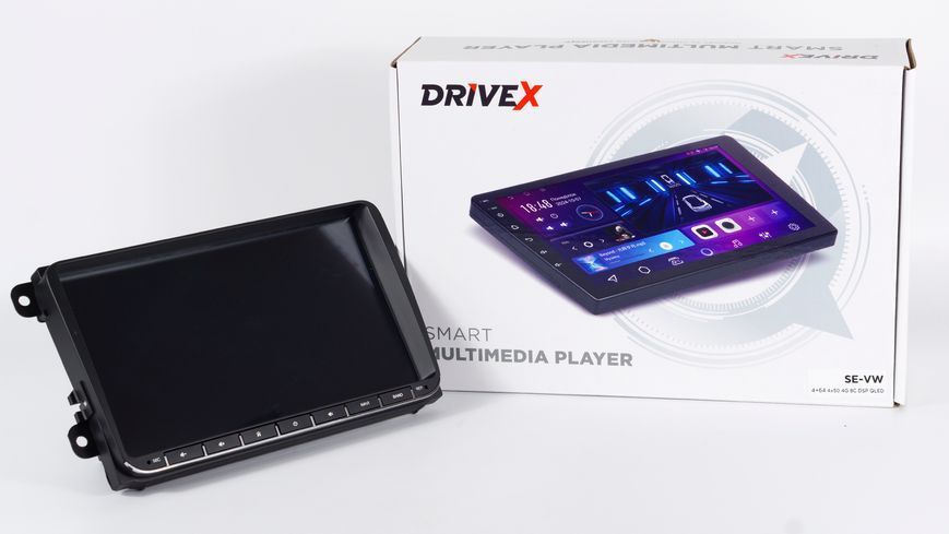 Автомобільна мультимедійна система DriveX SE-VW 4+64 QLED 4G DSP 8CF 4x50W(TDA7851) DX-20721 фото