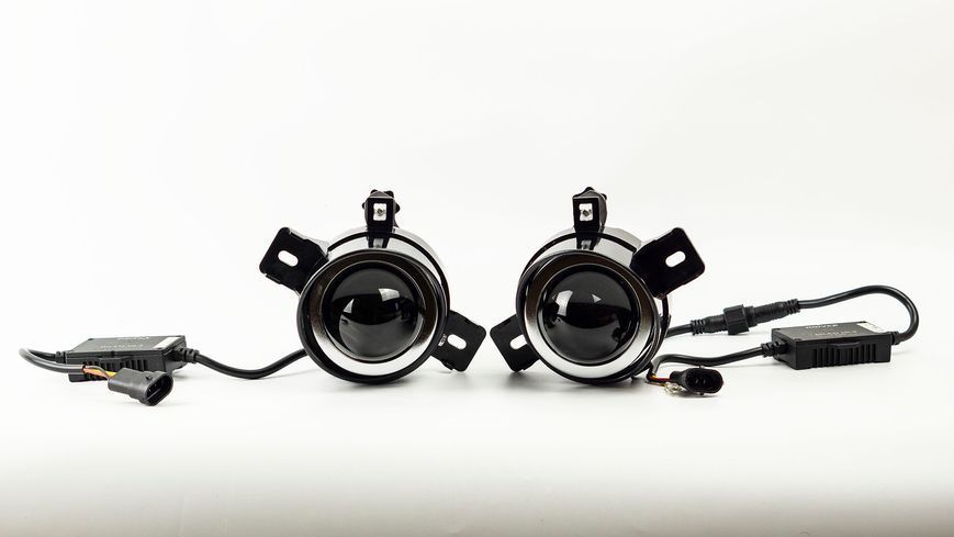 Світлодіодна лінза у фари DriveX FOG BiLED HL3 Nissan 3Color 3.0" 3/4.3/6K 3-колірна DX-2535 фото