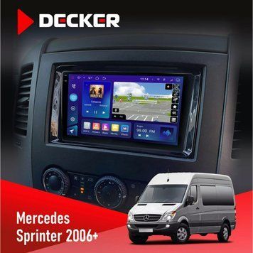Штатна магнітола Mercedes-Benz Sprinter (W906) 2006+ Decker D9-005 4x64, DSP, 360, 4G, 2k НФ-00008308 фото