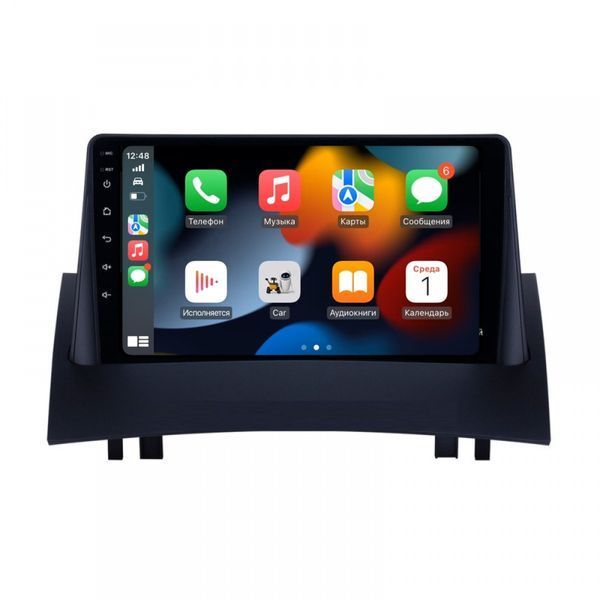 Штатна магнітола Renault Megane II 2003-2009 Cyclone C9-009 4x64, DSP, 4G, 2k НФ-00008006 фото