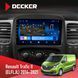 Штатна магнітола Renault Trafic 2014-2021 Decker D9-008 8x128 DSP 4G НФ-00009603 фото 1