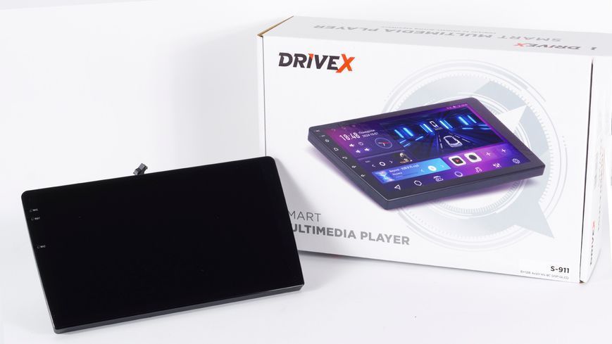 Автомобільний мультимедійний центр з бездротовим CarPlay та Android Auto - DriveX S-911 8+128 QLED 4G DSP 8CF 4x50W DX-20725 фото