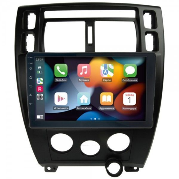 Штатна магнітола Hyundai Tucson 2005-2010 Black Cyclone C10-001 2x32 НФ-00008780 фото