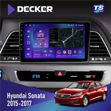 Штатна магнітола Hyundai Sonata 2015-2017 CAN Decker TS TS9-002 4x32, DSP, 4G НФ-00005811 фото