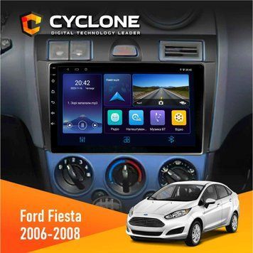 Штатна магнітола Ford Fiesta 2006-2008 Cyclone C9-006 4x64, DSP, DVR НФ-00002157 фото