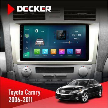 Штатна магнітола Toyota Camry 40 2006-2011 AMP Decker D9-003 6x128, DSP, 4G, 2k НФ-00006852 фото