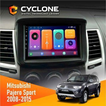 Штатна магнітола Mitsubishi Pajero Sport 2008-2015 Cyclone C9 CPL 2x32 НФ-00002613 фото