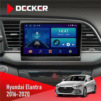 Штатна магнітола Hyundai Elantra 2016-2020 CAN Decker D9-001 4x64, DSP НФ-00003588 фото