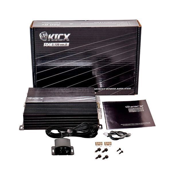 Підсилювач Kicx RX 2.120 ver.2 AR-82509 фото