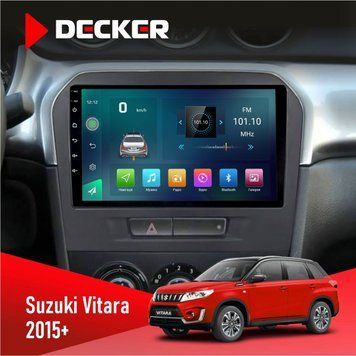 Штатна магнітола Suzuki Vitara 2015+ Decker D9-003 6x128, DSP, 4G, 2k НФ-00004814 фото