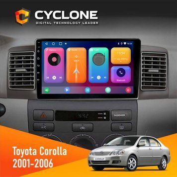 Штатна магнітола Toyota Corolla 2001-2006 Cyclone C9 CPL 2x32 НФ-00009063 фото