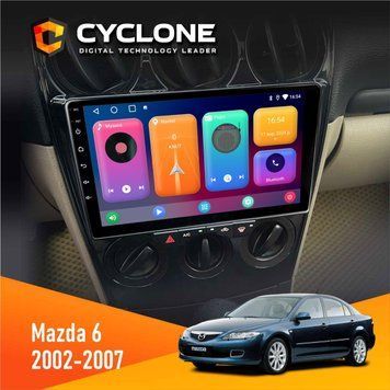 Штатна магнітола Mazda 6 2002-2007 Cyclone C9 CPL 2x32 НФ-00002463 фото