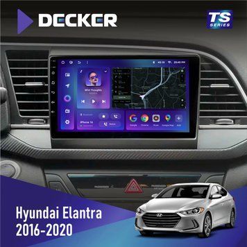 Штатна магнітола Hyundai Elantra 2016-2020 CAN Decker TS TS9-002 4x32, DSP, 4G НФ-00005698 фото