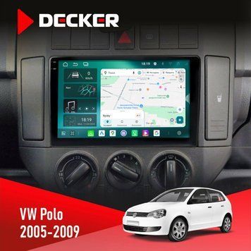 Штатна магнітола Volkswagen Polo 2005-2009 Decker D9-004 6x128, DSP 360, 2k НФ-00007504 фото