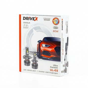 Світлодіодні лампи DriveX UL-01S H11 5.5K 65W CAN DX-3323 фото