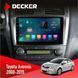Штатна магнітола Toyota Avensis 2008-2015 Decker D9-003 6x128, DSP, 4G, 2k НФ-00004817 фото 1