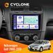 Штатна магнітола Volkswagen Golf 2008-2013 Cyclone C9-011 4x64, DSP НФ-00009105 фото 1