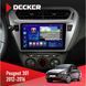 Штатна магнітола Peugeot 301 2012-2016 Decker D9-005 4x64, DSP, 360, 4G, 2k НФ-00008970 фото 1
