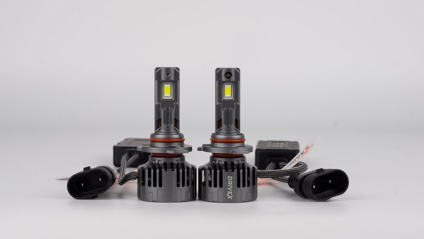 Світлодіодні лампи DriveX Світлодіодні лампи серії AL-15 HB3(9005) 65W 9-60V 5.5K к-т. DX-23826 фото
