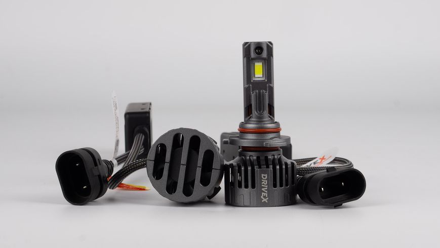 Світлодіодні лампи DriveX Світлодіодні лампи серії AL-15 HB3(9005) 65W 9-60V 5.5K к-т. DX-23826 фото