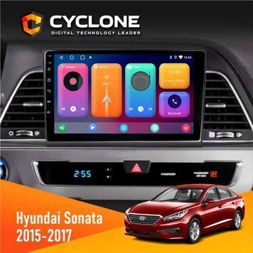 Штатна магнітола Hyundai Sonata 2015-2017 CAN Cyclone C9 CPL 2x32 НФ-00002351 фото