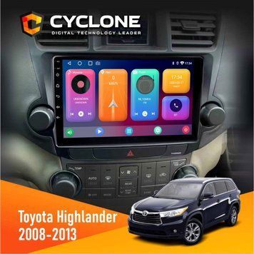 Штатна магнітола Toyota Highlander 2008-2013 Cyclone C10-001 2x32 НФ-00004552 фото