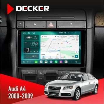 Штатна магнітола Audi A4 2000-2009 Decker D9-004 6x128, DSP 360, 2k НФ-00007185 фото
