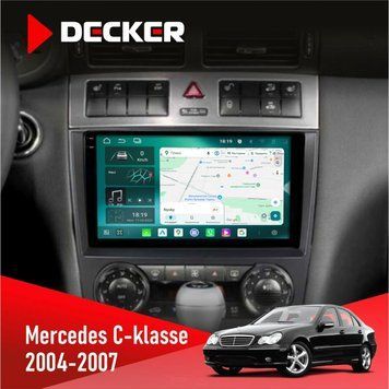 Штатна магнітола Mercedes-Benz C-Class (W203) 2004-2007 Decker D9-004 6x128, DSP 360, 2k НФ-00007334 фото