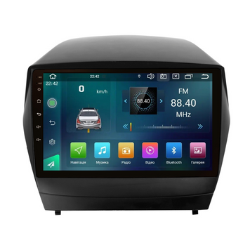 Штатна магнітола Cyclone C9 CPL GSM. 2+32GB. CARPLAY. 4G Hyundai Tucson 2010-2018 AR-811190 фото