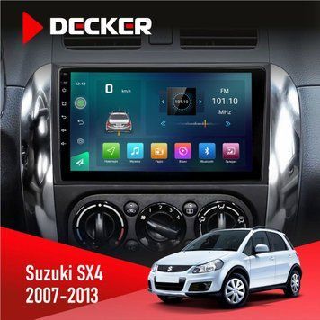 Штатна магнітола Suzuki SX4 2007-2013 Decker D9-003 6x128, DSP, 4G, 2k НФ-00004812 фото