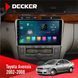 Штатна магнітола Toyota Avensis 2002-2008 Decker D9-003 6x128, DSP, 4G, 2k НФ-00004816 фото 1