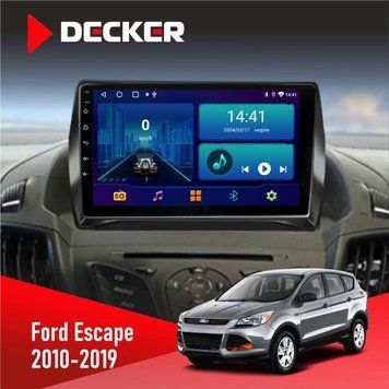 Штатна магнітола Ford Escape 2012-2019 Decker D9-001 4x64, DSP НФ-00003544 фото