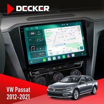 Штатна магнітола Volkswagen Passat 2012-2021 Decker D10-004 6x128, DSP, 360, 2k НФ-00007503 фото