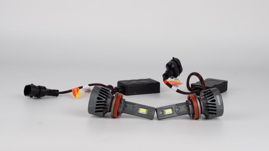 LED лампи автомобільні DriveX LED лампи серії AL-15 PRO H11/H8 65W 9-60V 5.5K к-т. DX-24083 фото