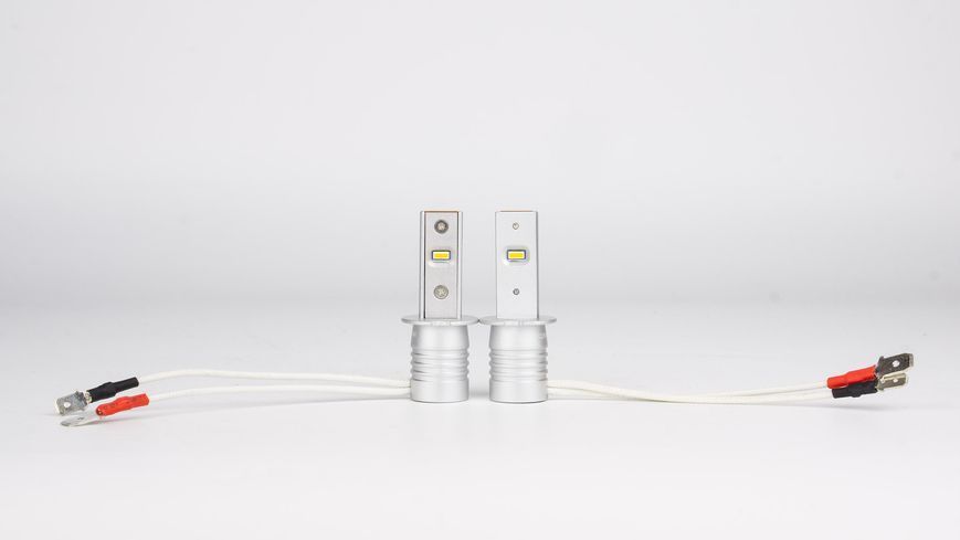 LED лампи автомобільні DriveX PA-14 H3(2cables) 30W(2*15W) 9-32V 3K LED к-т. DX-23754 фото
